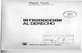 Introduccion Al Derecho -Miguel Reale