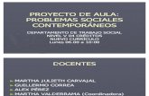 PROBLEMAS SOCIALES CONTEMPORANEOS