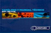 EUROTUBO catalogo y manual técnico