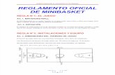 REGLAMENTO OFICIAL DE MINIBASKET 5º PRIMARIA