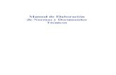 Manual de Elaboracion de Normas y Documentos Tecnicos