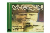 Mussolini sin máscara. Raquel Mussolini (Viuda de Benito Mussolini)