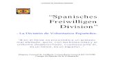 La División de Voluntarios Españoles - “Spanisches Freiwilligen Division”