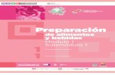 Guía Formativa Profesional, PREPARACION de ALIMENTOS y BEBIDAS, 1-1. CECyTEH 2012