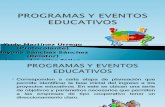 Programas y Eventos Educativos