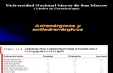 Adrenergicos y Antiadrenergicos Uap 2012