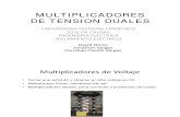 AISLAMIENTO-Multiplicadores de Voltaje Duales