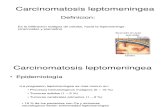 Carcinomatosis leptomeningea