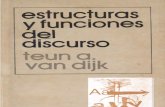Van Dijk, Teun a. - Estructuras y Funciones Del Discurso