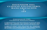 Dcf - Bancarizacion e Itf