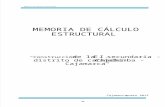 MEMORIA DE CALCULO ESTRUCTURAL INSTITUCIÓN EDUCATIVA