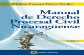 Manual de Derecho Procesal Civil Nicaraguense - Tomo i - William Ernesto Torrez Peralta