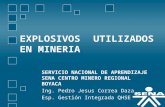 Explosivos Utilizados en Mineria
