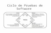Ciclo de Pruebas de Software
