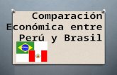 Comparacion Economica Entre Peru y Brasil