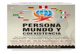 Programa Final Del Congreso 2012 "Persona, Mundo y Coexistencia"