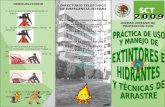 TRIPTICO-Practicas de Uso y Manejo de Ex Tint Ores e Hidrantes y Tecnicas de Arrastre 2009