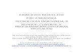 PAU Zaragoza Tecnología Industrial II. Ejercicios resueltos Sistemas Digitales Desde2005