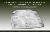 Conflictos electorales en el ámbito local: Estudio de las acciones violentas y elaboración de un mapa nacional