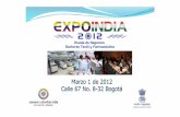 Perfiles Expo India 2012. Rueda de Negocios con empresas Textiles y Farmacéuticas de la India