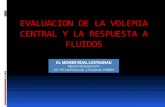 Evaluacion de La Volemia Central y Respuesta a Fluidos - Dr Vidal