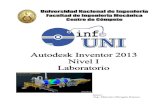 Manual Inventor 2013 - Nivel 1 - Laboratorio