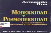 Libro - Armando Roa - Modernidad Y Posmodernidad