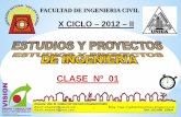 Clase 1 Proyectos 2012 II