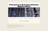 Finanzas Corporativas & Valoración de Empresas