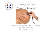 Control Prenatal Carlos Rugama 2012