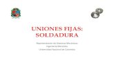 Uniones Fijas - Soldadura.