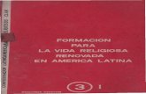 Clar - Formacion Para La Vida Religiosa Renovada en America Latina
