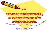 SALIDAS EDUCATIVAS-2010