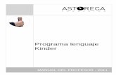 Programa de Lenguaje KINDER Fundacion ASTORECA