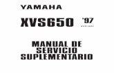 XVS 650 1997 SUPLEMENTO