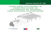 Guía Práctica para la Construcción de Viviendas de Madera con Sistema Plataforma