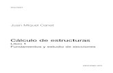 [ebook] Edicions UPC - Cálculo de Estructuras Libro 1 Fundamentos y estudio de secciones - Spanish Español
