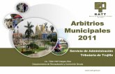 Arbitrios Municipales 2011