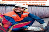 Reporte de Sostenibilidad 2011 Complejo Metalúrgico AltoNorte