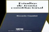 Estudios de Teoria Constitucional - Riccardo Guastini