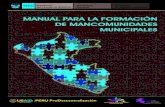 Manual Formación Mancomunidades Municipales en Perú