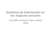 Sistemas de Informacion en Los Negocios Actuales Sesion 1_2012