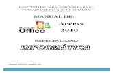 Manual de Access 2010 122 Paginas