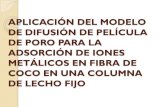 APLICACIÓN DEL MODELO DE DIFUSIÓN DE PELÍCULA DE PDF