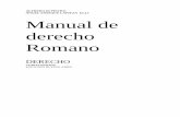 Manual de Derecho Romano - Angel Di Pietro