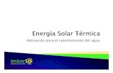 Energía Solar Térmica - ITR