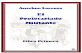 Anselmo Lorenzo. El Proletariado Militante