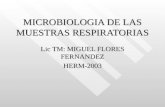 Diagnostico Microbiologico de Secreciones Respiratorias Resp