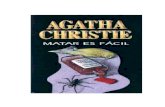 Christie, Agatha - Matar es fácil