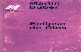 Martin Buber Eclipse de Dios